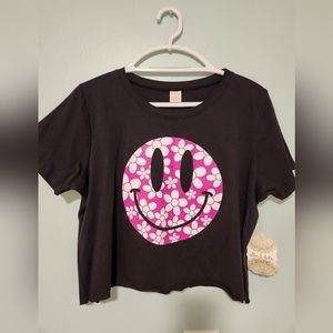 Altard State cropped t-shirt with Smiley face